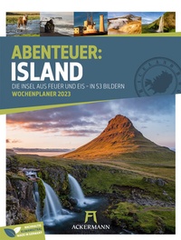 Abbildung von: Island - Wochenplaner Kalender 2023 - Ackermann Kunstverlag