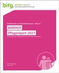 Cover: BARMER Pflegereport 2021 - Barmer