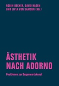 Cover: &Auml;sthetik nach Adorno - Verbrecher