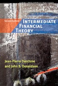 Cover: Intermediate Financial Theory - Academic Press