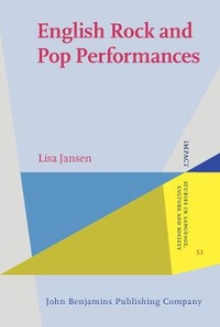 Enlarge image Cover: English Rock and Pop Performances - John Benjamins Publishing Co