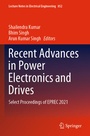 Cover: Recent Advances in Power Electronics and Drives - Springer