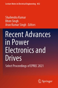 Enlarge image Cover: Recent Advances in Power Electronics and Drives - Springer