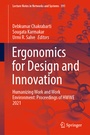 Cover: Ergonomics for Design and Innovation - Springer