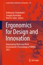 Cover: Ergonomics for Design and Innovation - Springer