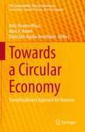 Cover: Towards a Circular Economy - Springer