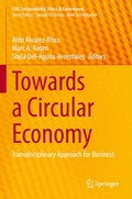 Cover: Towards a Circular Economy - Springer