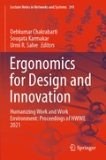 Cover: Ergonomics for Design and Innovation - Springer
