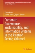 Cover: Corporate Governance, Sustainability, and Information Systems in the Aviation Sector, Volume I - Springer
