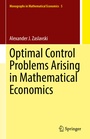 Cover: Optimal Control Problems Arising in Mathematical Economics - Springer