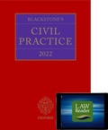 Abbildung von: Blackstone's Civil Practice 2022 Digital Pack - Oxford University Press