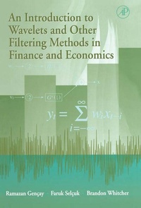 Enlarge image Cover: An Introduction to Wavelets and Other Filtering Methods in Finance and Economics - Academic Press