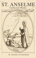 Cover: St. Anselme: Collected Works - e-artnow