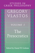 Cover: Studies in Greek Philosophy, Volume I - Princeton University Press