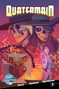 Cover: Quatermain: Ghosts of the Nzadi #3 - TidalWave Productions