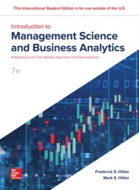 Enlarge image Cover: Introduction to Management Science ISE - McGraw-Hill Education