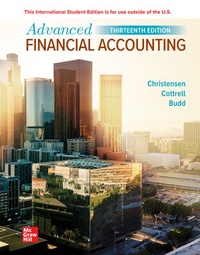 Enlarge image Cover: Advanced Financial Accounting ISE - McGraw-Hill Education