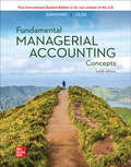 Cover: Fundamental Managerial Accounting Concepts ISE - McGraw-Hill Education