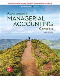 Abbildung von: Fundamental Managerial Accounting Concepts ISE - McGraw-Hill Education