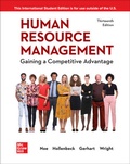Cover: Human Resource Management: Gaining a Competitive Advantage ISE - McGraw-Hill Education