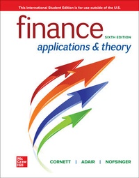 Enlarge image Cover: Finance: Applications and Theory ISE - McGraw-Hill Education