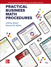 Enlarge image Cover: Practical Business Math Procedures ISE - McGraw-Hill Education