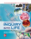 Cover: Inquiry into Life ISE - McGraw-Hill Education