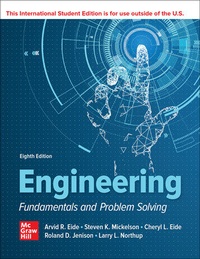 Enlarge image Cover: Engineering Fundamentals and Problem Solving ISE - McGraw-Hill Education
