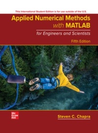 Enlarge image Cover: Applied Numerical Methods with MATLAB for Engineers and Scientists ISE - McGraw-Hill Education