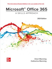 Abbildung von: Microsoft Office 365: A Skills Approach 2021 Edition ISE - McGraw-Hill Education