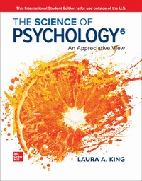 Enlarge image Cover: The Science of Psychology: An Appreciative View ISE - McGraw-Hill Education