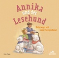 Cover: Annika und der Lesehund unterwegs mit dem Therapiehund - Baeschlin Verlag