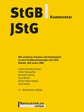 Cover: StGB/JStG Kommentar - Orell F&uuml;ssli Verlag