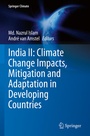 Cover: India II: Climate Change Impacts, Mitigation and Adaptation in Developing Countries - Springer