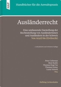 Cover: Ausl&auml;nderrecht - Helbing & Lichtenhahn
