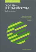 Cover: Droit p&eacute;nal de l'environnement - Helbing & Lichtenhahn