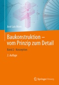 Cover: Baukonstruktion - vom Prinzip zum Detail - Springer Vieweg