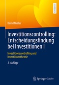 Cover: Investitionscontrolling: Entscheidungsfindung bei Investitionen I - Springer Gabler