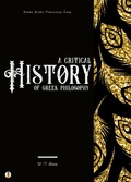 Cover: A Critical History of Greek Philosophy - Sheba Blake Publishing Corp.