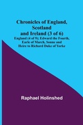 Cover: Chronicles of England, Scotland and Ireland (3 of 6) - ALPHA EDITION