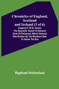 Cover: Chronicles of England, Scotland and Ireland (3 of 6) - ALPHA EDITION