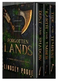 Cover: Forgotten Lands: A Dystopian Romance Adventure Collection (Forgotten World, #1) - Roar Press LLC