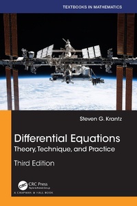 Abbildung von: Differential Equations - Chapman & Hall/CRC
