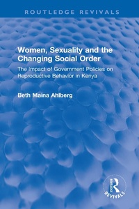 Abbildung von: Women, Sexuality and the Changing Social Order - Routledge