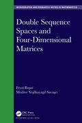 Cover: Double Sequence Spaces and Four-Dimensional Matrices - Chapman & Hall/CRC