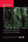 Cover: Routledge Handbook of Community Forestry - Routledge