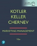 Cover: Marketing Management plus Pearson MyLab Marketing with Pearson eText (Package) - Pearson Education Limited