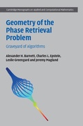 Cover: Geometry of the Phase Retrieval Problem - Cambridge University Press