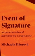 Cover: Event of Signature - State University of New York Press