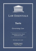 Cover: Torts, Law Essentials - Sterling Education